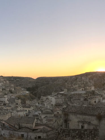 Alba a Matera: pura magia