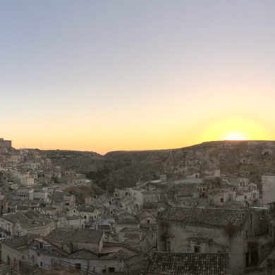 Alba a Matera: pura magia