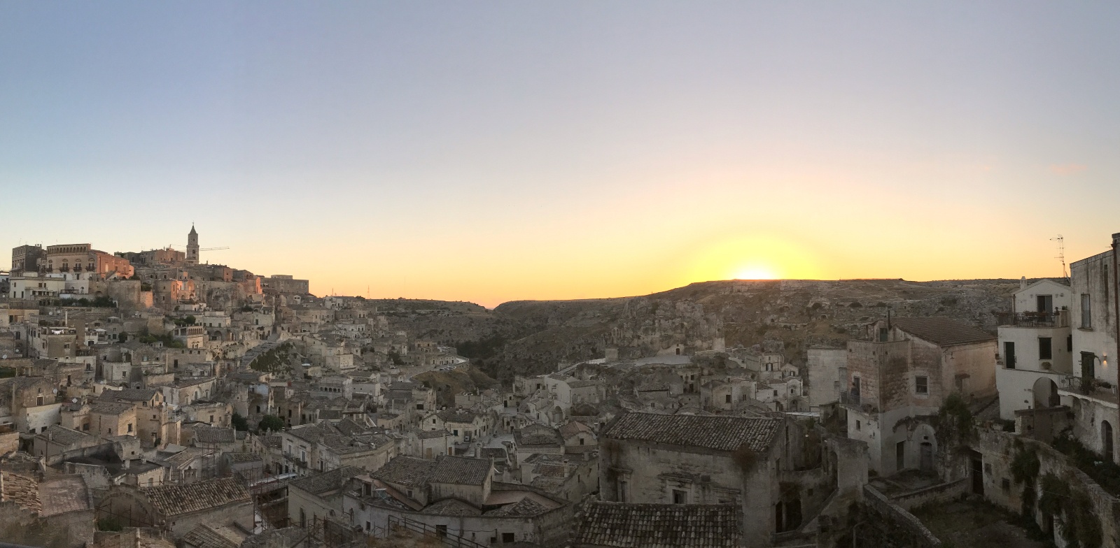 Alba a Matera: pura magia