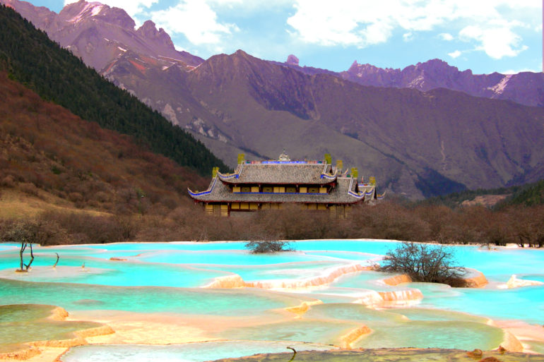 Huánglóng Sichuan e le piscine colorate