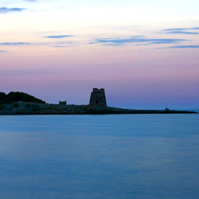 Il Gargano al tramonto