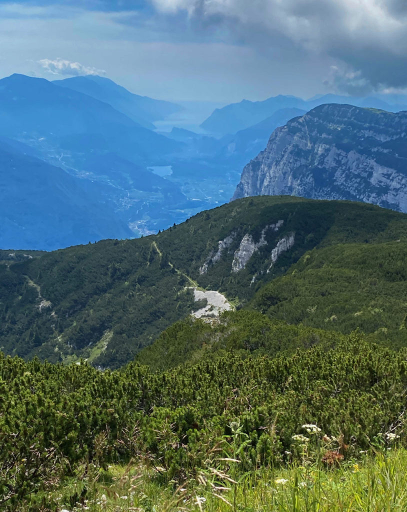 Discesa da Cima della Paganella