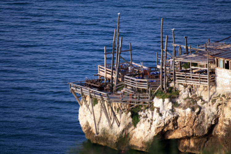 Ristoranti con vista fra Vieste e Peschici: Trabucco di Monte Pucci