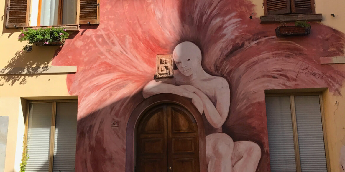 Murales L'angelo di Dozza