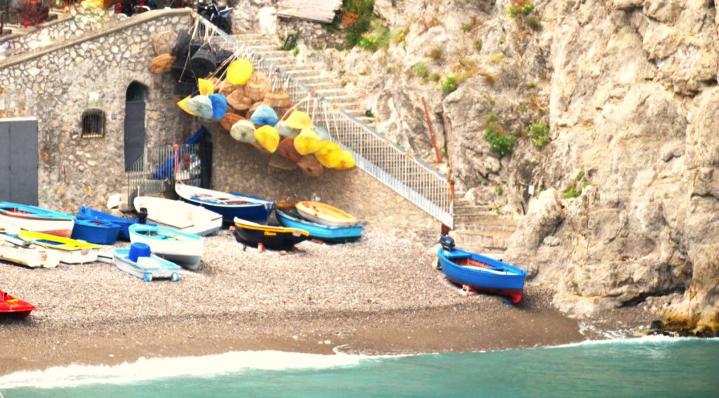 Spiaggia di Marina di Praia a Praiano