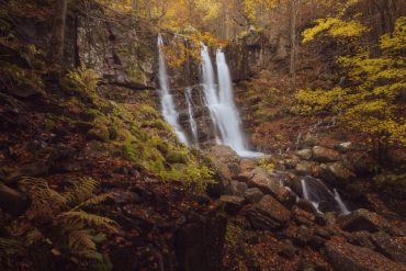cascate del dardagna in autunno