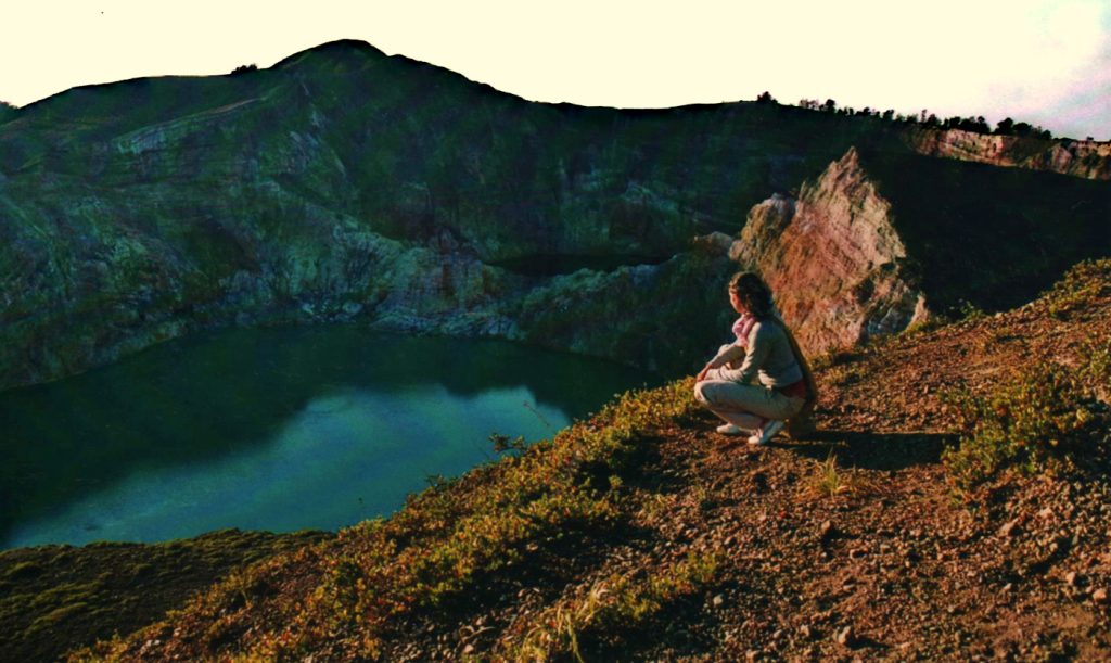 uno dei laghi colorati a Flores