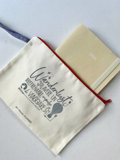 pacchetto promozionale agenda e pochette
