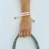 braccialetto wanderlust ricamato