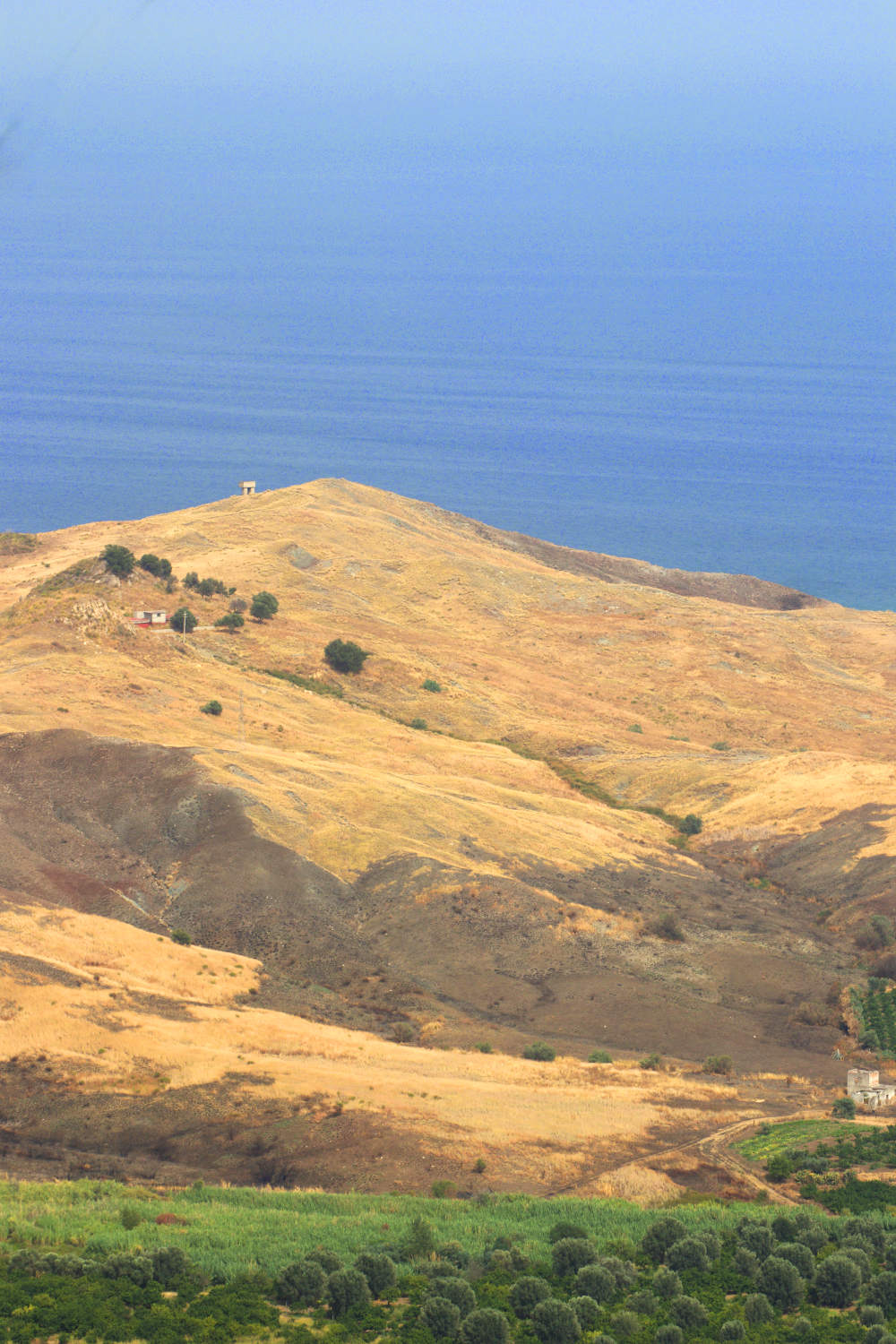 il mare da Brancaleone Superiore