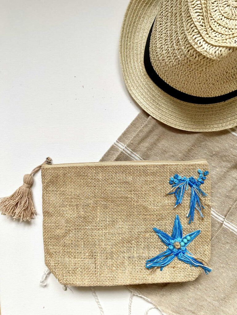 pochette stelle marine