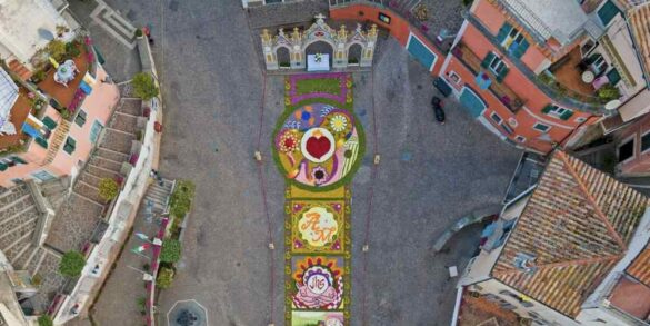 le infiorate in Italia più belle