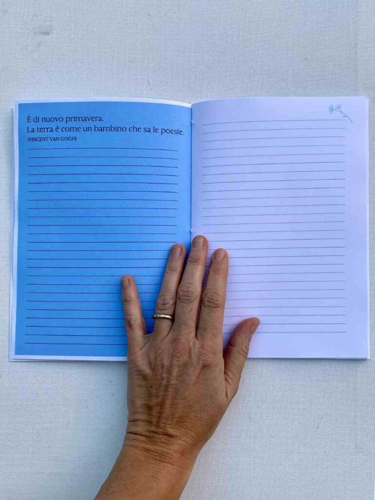 Quaderno per diario di viaggi di primavera - immagine 3