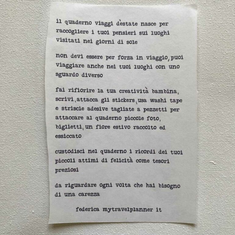 Box regalo Quaderno Viaggi d'estate - immagine 2