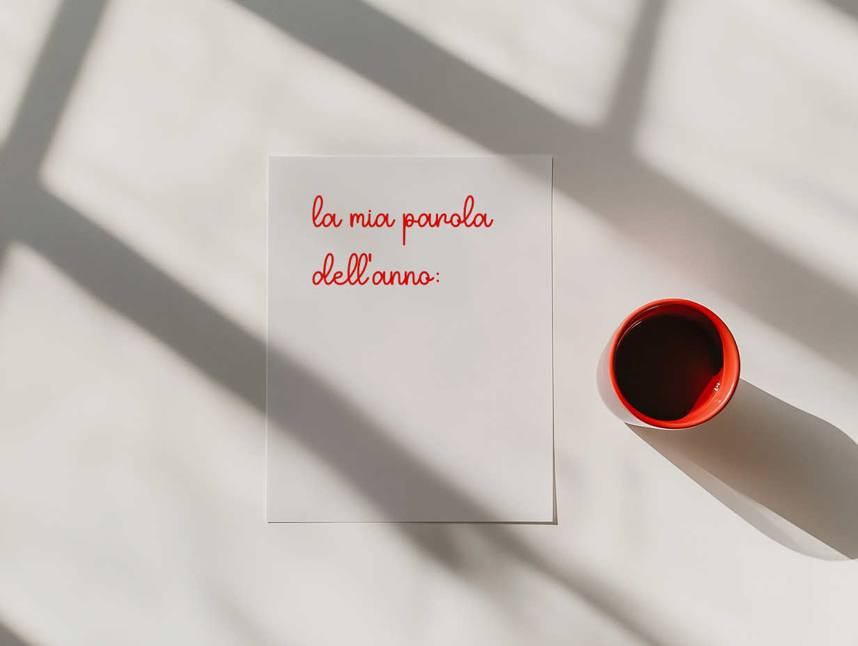 come scegliere la tua parola dell'anno
