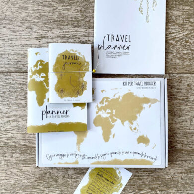 kit per travel blogger: Travel Planner + Planner per Travel Blogger + Travel Journal