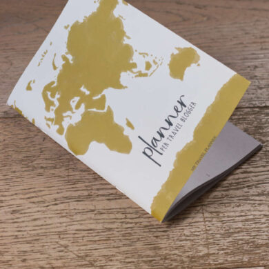 planner per travel blogger e travel content creator cartaceo