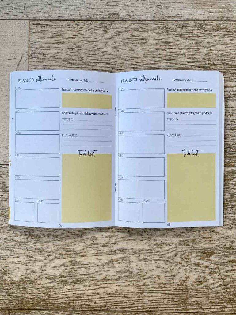 Planner per Travel Blogger e Travel Content Creator - immagine 5