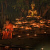 festa visakha bucha in Thailandia