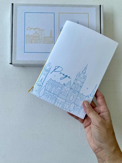 diario di viaggio personalizzato per ogni destinazione: praga